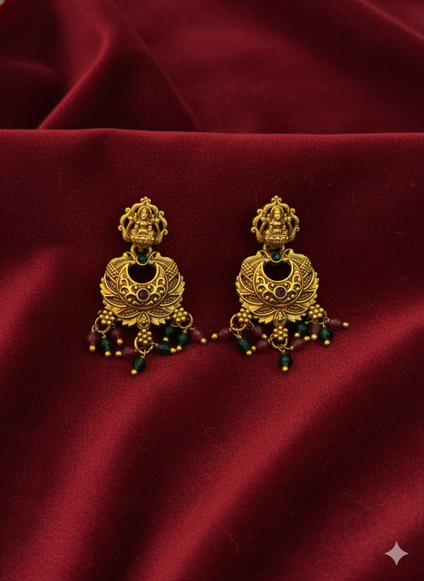 Temple Jewelry style earrings